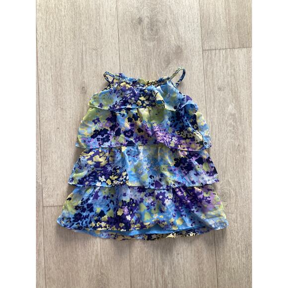 Gap Chiffon Ruffled Baby Dress, Size 12-18M - Picture 1 of 5